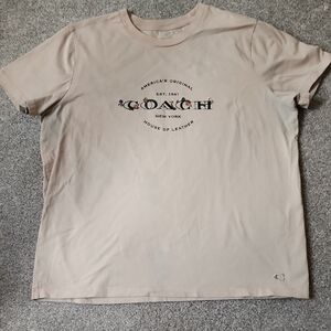 Coach Women's Beige T-Shirt - Unauthenticated‎